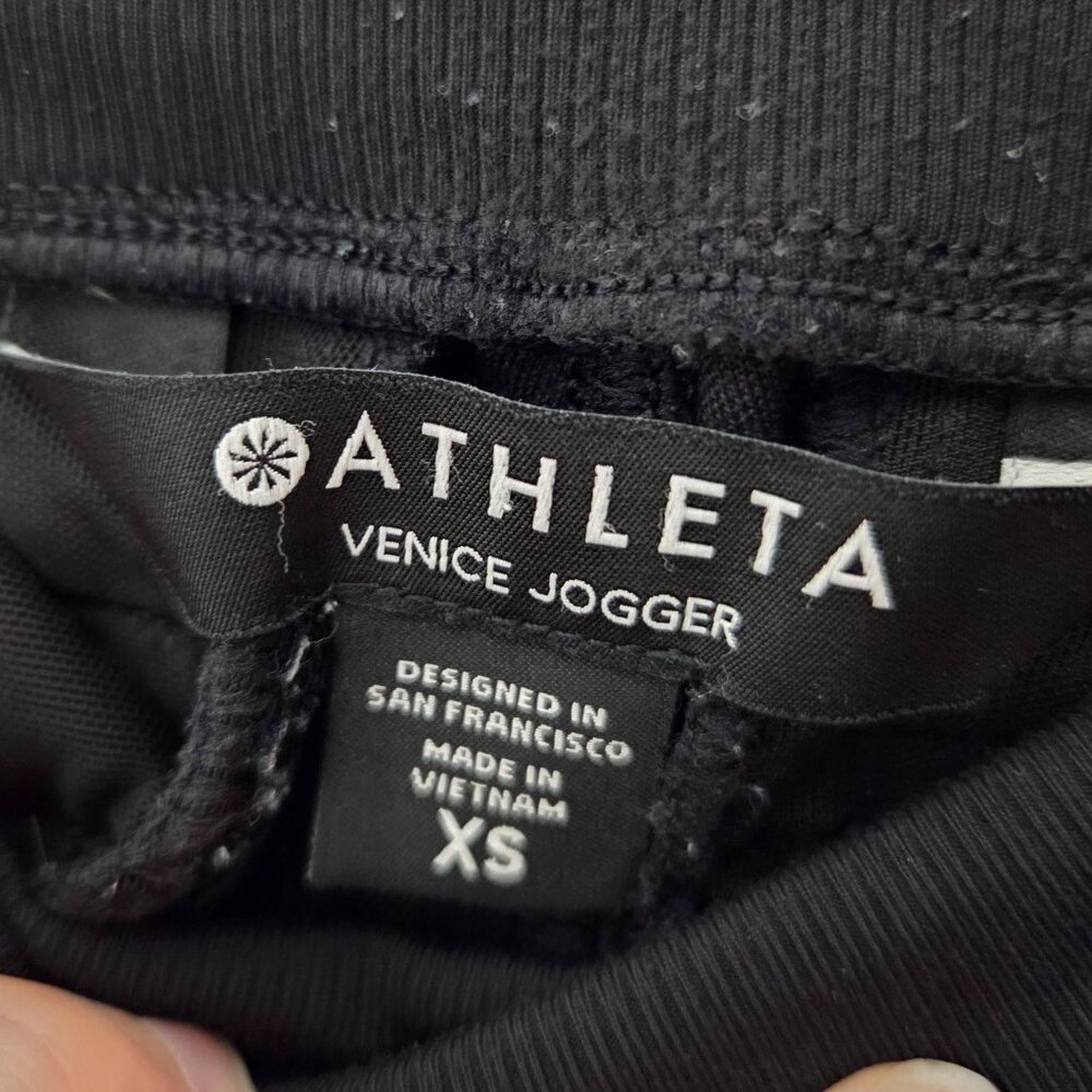 Athleta Solid Black Venice Joggers - image 6
